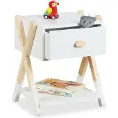 Relaxdays Kinder-Nachttisch