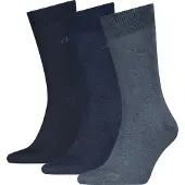 Calvin Klein Socken "CK MEN SOCK" 3 Paar, uni, Cotton-Mix, breiter Bund