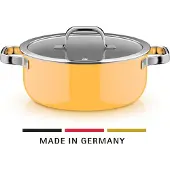 WMF Fusiontec Mineral Pro, Bratentopf, Deckel, 24 cm, langlebiges, kratzfestes M