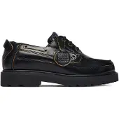 Tommy Hilfiger Halbschuhe Archive '01 Boat Shoe Lthr EM0EM01705 Schwarz 19