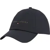 Tommy Hilfiger Kappe - Lineares Logo - Schwarz - - One Size - Kappen