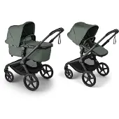 Bugaboo Fox 5 Renew Kinderwagen - Black / Forest Green / Forest Green |