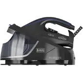 Black & Decker BXSS2800E, Keramik-Bügelsohle, Blau, Schwarz, 1,5 l, 2800 W