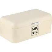 Relaxdays Retro Brotkasten mit Deckel & Griff