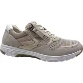 Gabor ROLLINGSOFT Damenschuhe - sportliche Schnür- Halbschuhe beige Freizeit