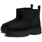 Tommy Hilfiger Schneeschuhe Real Shearling Pullon FW0FW08997 Schwarz 37