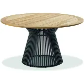 Niehoff Acore Tisch Teak/Aluminium Ø140 cm