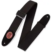 Levys Leathers 2" Baumwolle Gitarrengurt Black