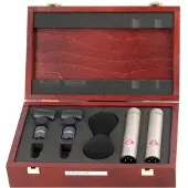 Neumann KM 184 Stereo-Mikrofon-Set Nickel