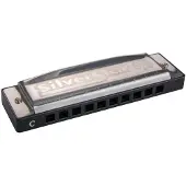 Hohner Silver Star Harmonica G-Dur