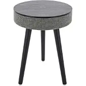 AVCOM Lautsprechertisch mit Bluetooth schwarz