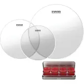 Evans G2 Clear Standard Tom Pack 12 13 16 Felle
