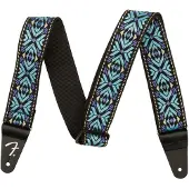 Fender Pasadena Woven Strap Blaue Schneeflocke