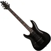 Schecter Omen 6 Linkshänder E-Gitarre Schwarz