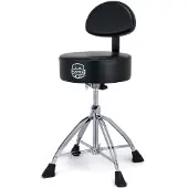 Mapex T870 Runder Hocker mit Rückenlehne Trommelhocker vier Beine