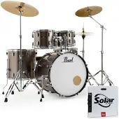 Pearl Roadshow 5-teiliges USA-Fusion-Drumset mit 3 Sabian-Becken Bronze