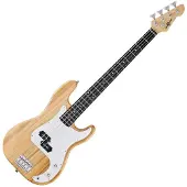 Gear4Music LA-E-Bass von Natural