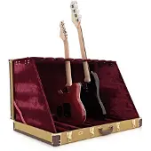 Gear4Music Rack-Case von für 8 Gitarren Tweed