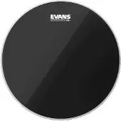 Evans Black Chrome Schlagfell 8 Zoll