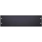Adam hall 19-U-Rackblende 3 HE Aluminium