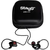 Stagg Staffelung hochauflösender schallisolierender In-Ohr-Monitore transparent