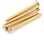 Fender Halsbefestigungsschrauben Gold (4)