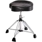 Gibraltar hardware Gibraltar 9000Comfort Series Seat Drummer-Sitz OS Seat 4-Säulen-Fußkreuz