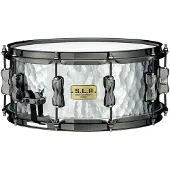 Tama S.L.P. 14 x 6" Ausdrucksstarke Hammered Steel Snare Drum