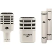 Universal Audio Studio-Schlagzeug-Mikrofon-Set mit Hemisphären-Modellierung (4 Stück)