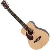 Martin LX1RE Elektroakustischische Gitarre für Linkshänder Natural mit Fishman