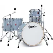 Premier Artist 5-teiliges 22"-Schlagzeug Steel Grey
