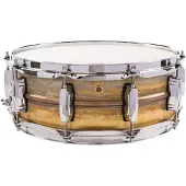 Ludwig 14 x 5 rohen Messing Snaredrum