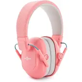 Gear4Music Farbige Ohrschützer für Kinder von Rosa