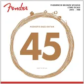 Fender AuriSonic 8060R Acoustic Bass Saiten Phosphorbronze lange Mensur Stärken .45-.100 (4)