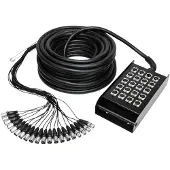 AH CABLES Multicore mit Stagebox 16/4 30 m
