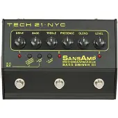 Tech 21 SansAmp programmierbarer Bass Driver DI