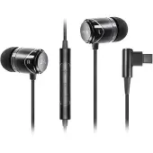 SoundMagic E11D In Ear Isolating USB-C Ohrhörer mit Mikrofon schwarz
