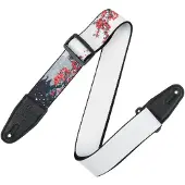 Levys Leathers Nature Series 2" Polyester-Gitarrengurt Cherry Blossoms