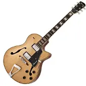 Hartwood Novella Hollowbody-Gitarre Natur