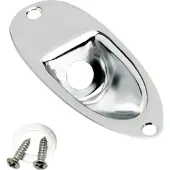Fender Buchsenabdeckung für Stratocaster Chrom
