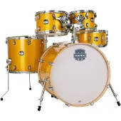 Mapex Mars Birch 22 5-teiliges Schlagzeug mit Becken Sunflower Sparkle