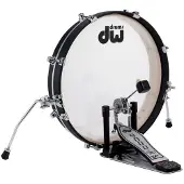 DW Drums DW 20 Pancake Design Bass Drum mit Sporen
