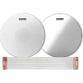Evans 13" UV1 Reverse Dot Snare Drumfell &Snare Seite Hazy 300er Pack
