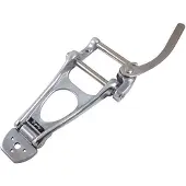 Bigsby B12 Saitenhalter mit Zugstange Aluminium poliert
