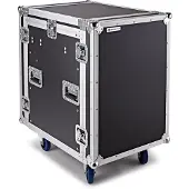 Trojan Pro 12U Heavy-Duty Pop-Up-Mixer-Rack-Flightcase
