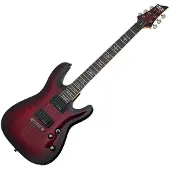 Schecter Demon-6 Crimson Red Burst