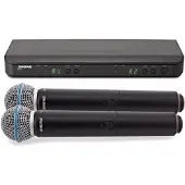 Shure BLX288/B58-S8 Duales drahtloses Handmikrofon-System