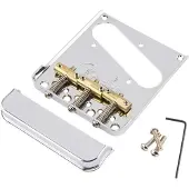 Fender 3-Saitensattel American Pro Telecaster Steg-Baugruppe Chrom