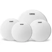 Evans UV1-Beschichtung Fusion Pack (10" 12" 14") & 14" UV1 Snare Batterie