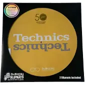 Dr. Suzuki Begegnungen Technics Mix Edition Slipmats - 50th Anniversary Gelb